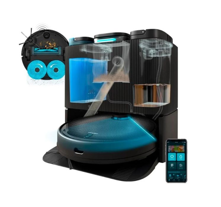 Aspirador Robot CECOTEC Conga 11090 Spin Revolution Home&Wash