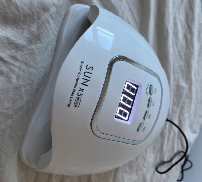 Lampa do Paznokci UV LED 80W Mocna Praktyczna do Hybryd i Żeli