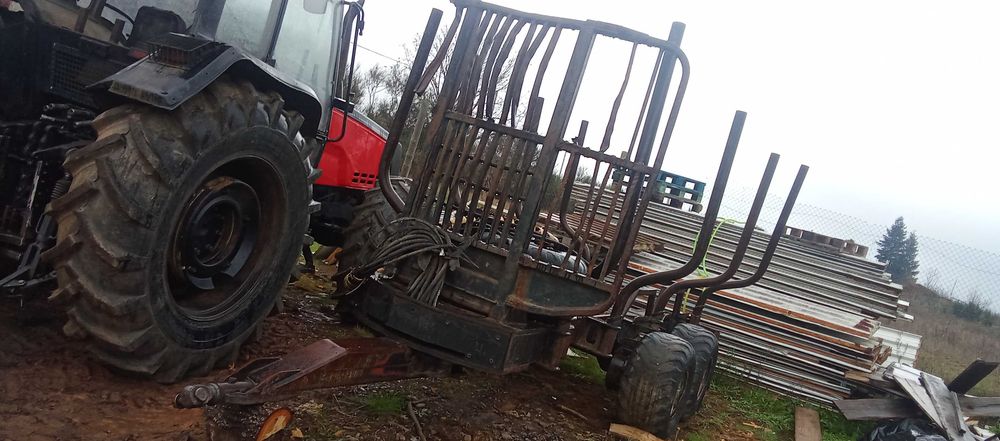 Reboque florestal 4x4 costa