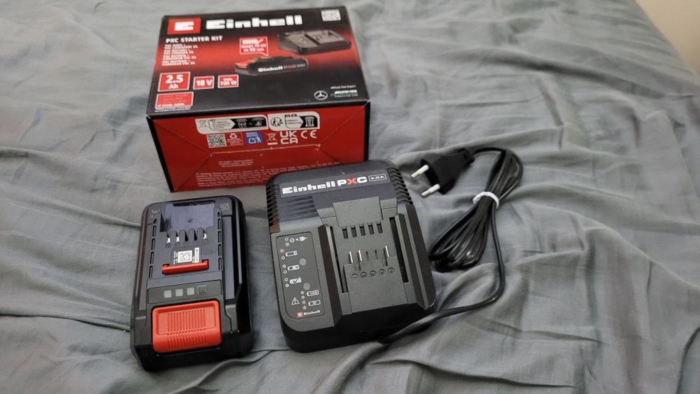 Zestaw startowy 18V 2,5 Ah akumulator + ŁADOWARKA marki Einhell