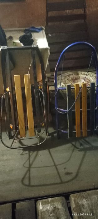 Сані дітячі стальні