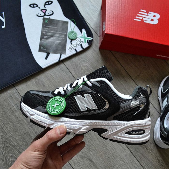 Чоловічі кросівки New Balance "Black" Premium. Розміри 40-45