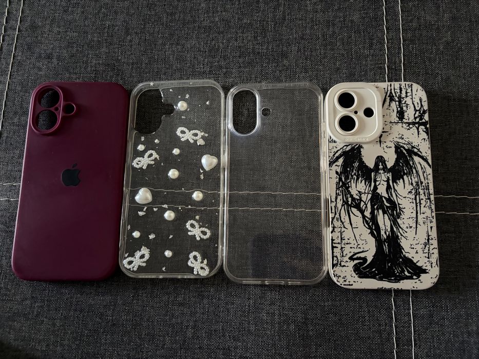 Чохли на iPhone 16, ціна кожного в описі