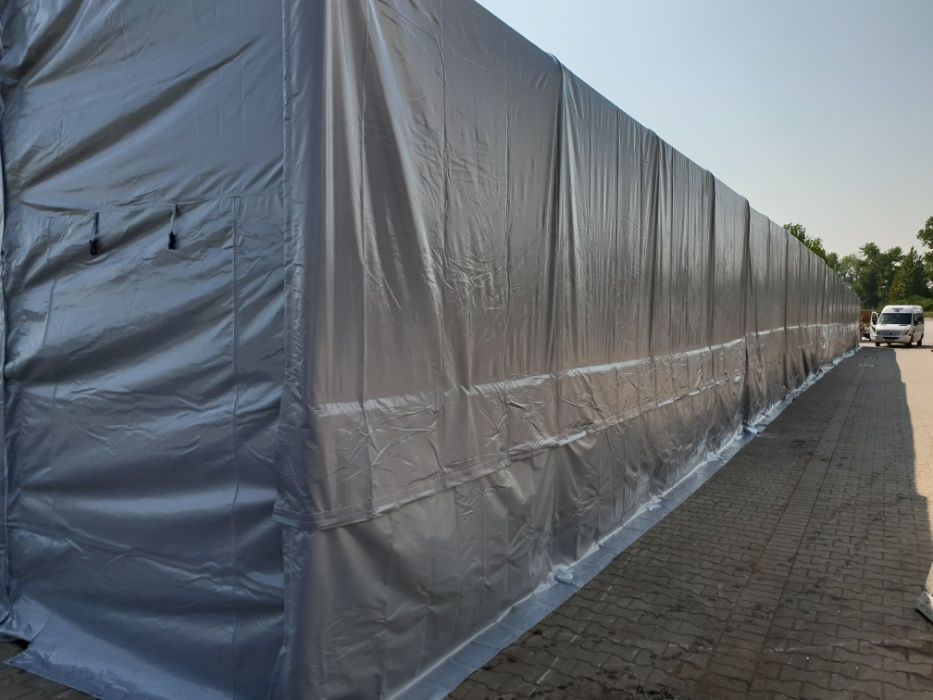 Mega Hala namiotowa z ogrzewaniem 8x16 3m namiot magazyn MTB