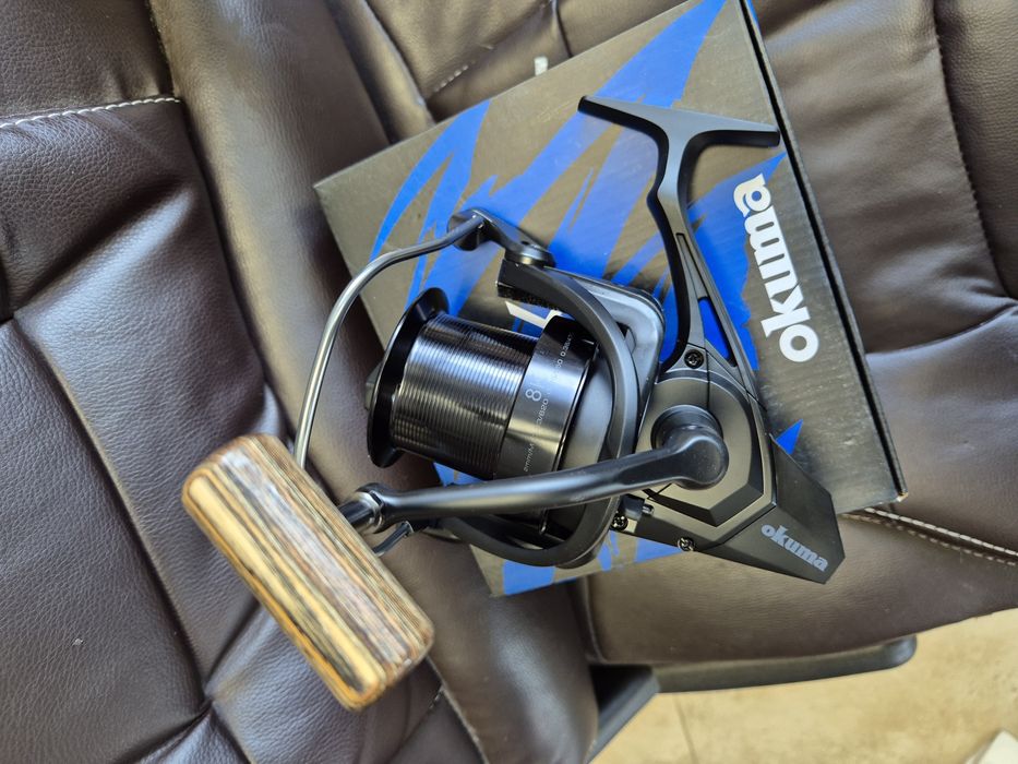 Nowy kołowrotek okuma 8k