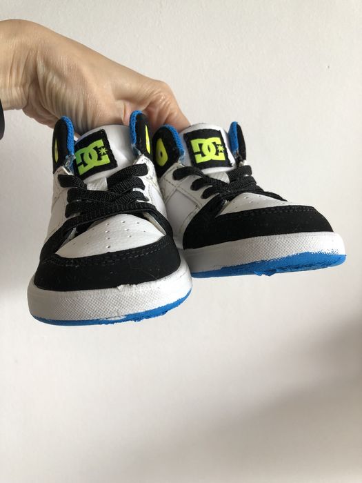 Buty za kostkę unisex trampki DC, wsuwane - S6 rozmiar 22