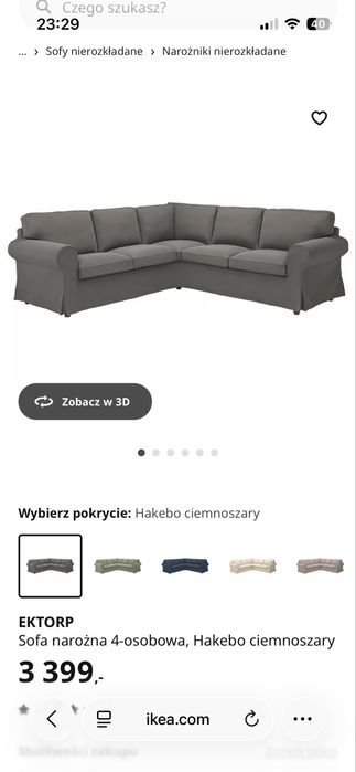 Narożnik IKEA Ektorp