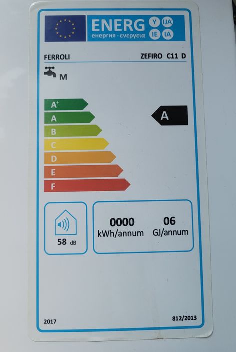 Podgrzewacz wody Piecyk junkers Gazowy Ferroli z wyświetlaczem