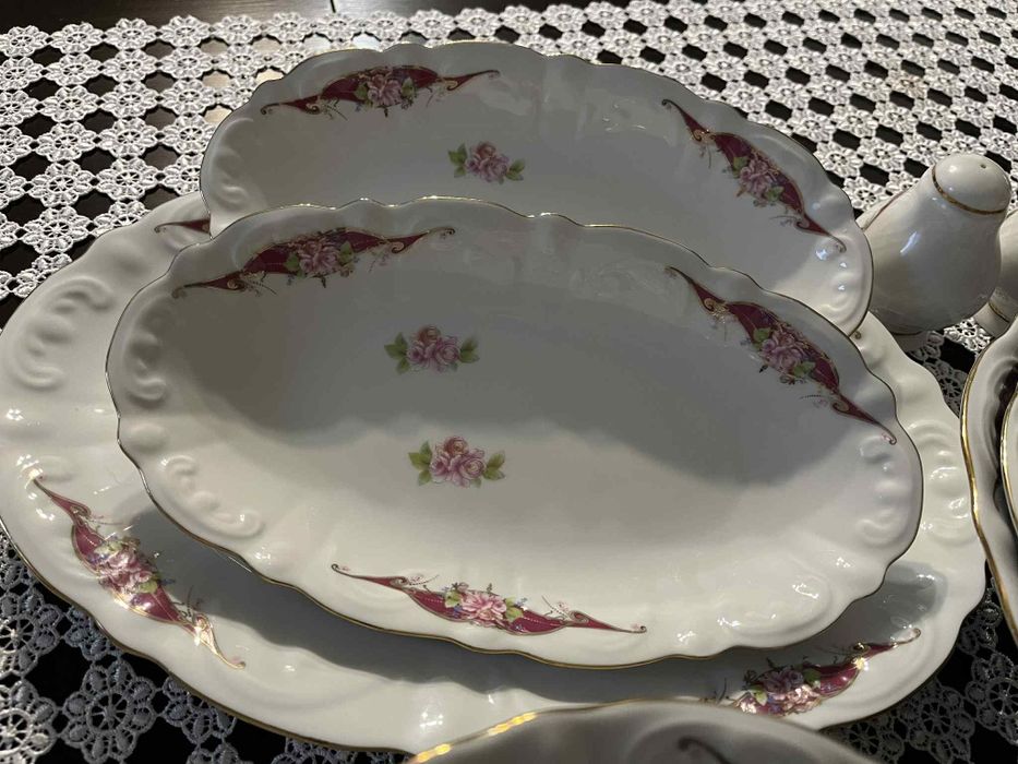 Serwis obiadowy z porcelany Rosenberg
