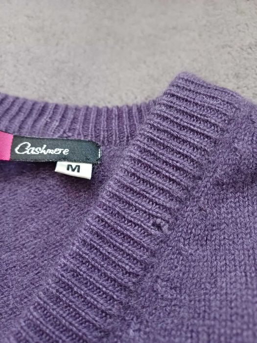 100% Cashmere kaszmirowy sweter rozmiar M