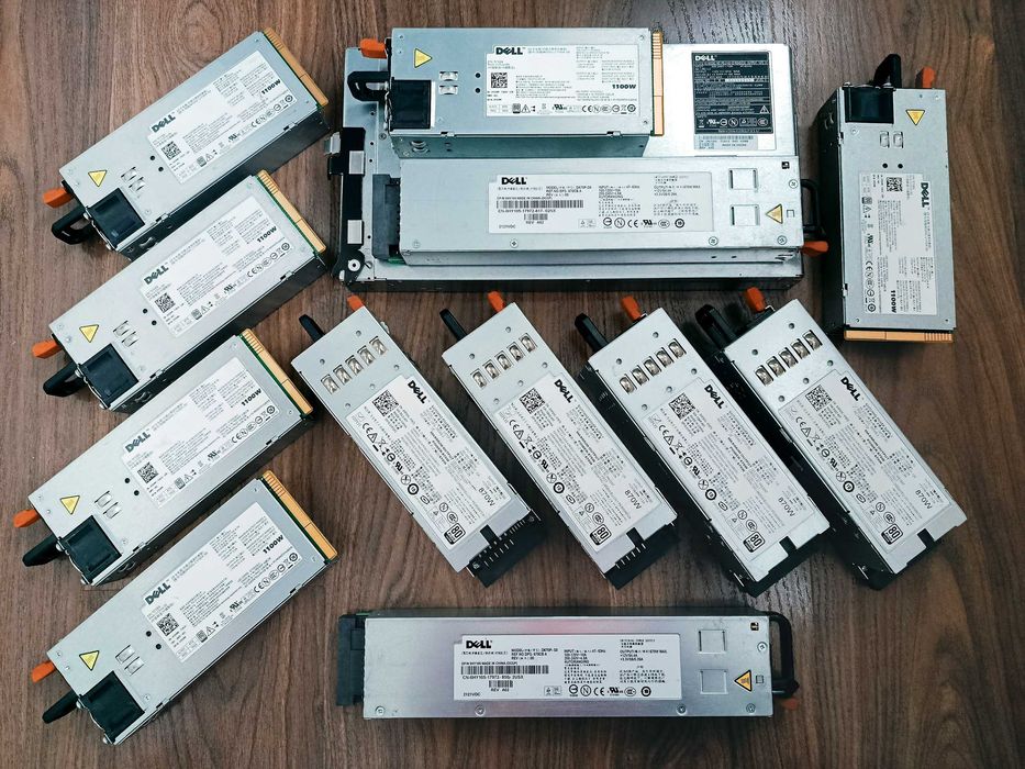 Серверний блок живлення Dell HP Delta IBM 3.3/5/12В 10-124А 200-2000Вт