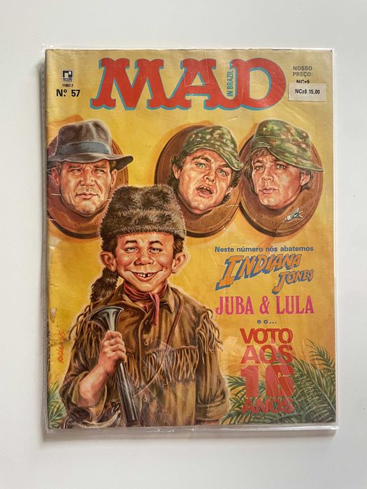 Revista MAD Nº57 - Edit. Record 1989