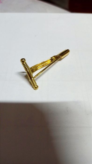 Фібула латунна, ручна робота — історична реконструкція, функціональна