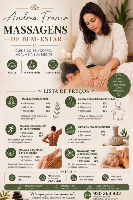 Terapias Corporais para Relaxar Corpo e Mente