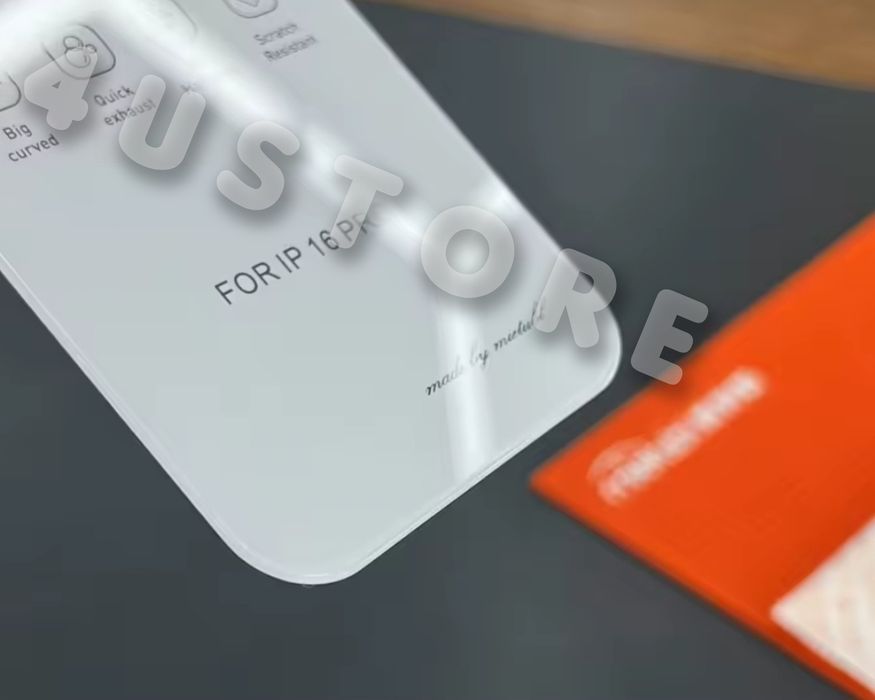 Защитное стекло на iPhone 16 Pro захисне скло безрамочное без бортов