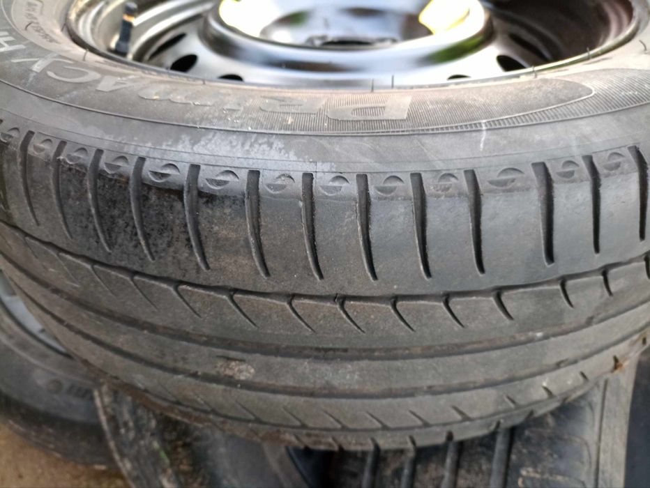 Koło 17 225/55 nowa felga stalowa 5x108