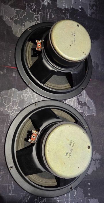2x GDN 20/60/3 15Ω Tonsil Głośniki niskotonowe 20cm para woofer j/nowe