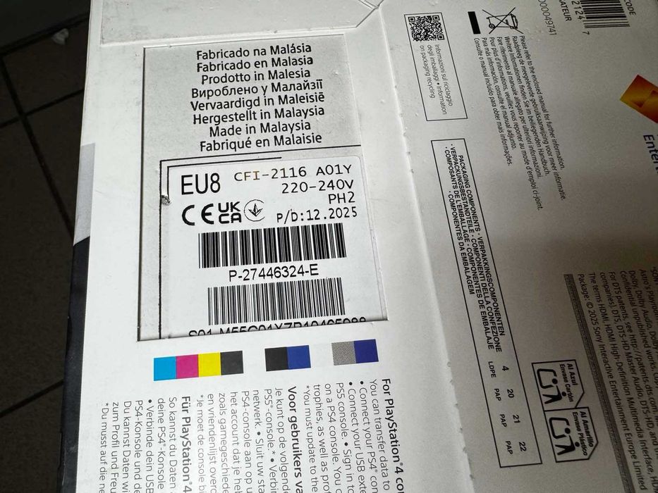 Ігрова приставка Sony PlayStation 5 slim 1Tб  CFI-2116 (1000040591) Нова!