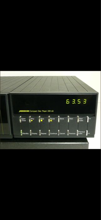 Meridian 206 Compact Disc Player – Leitor de CD Hi-Fi