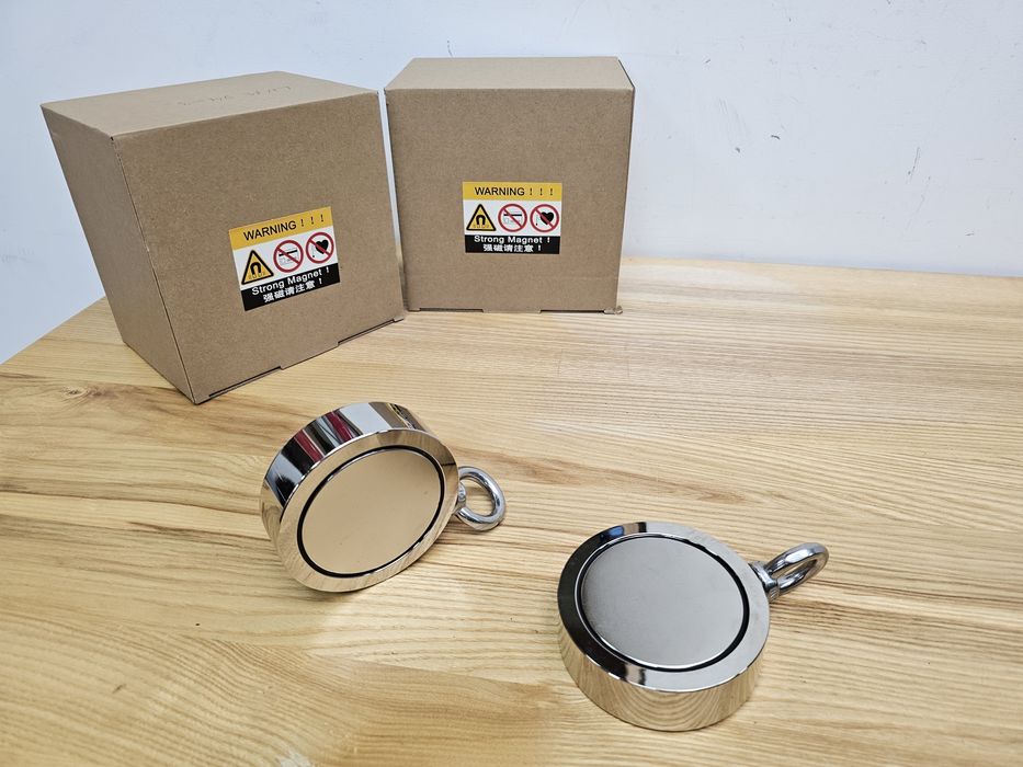 Качественный Магнит на 350кг Двухсторонний Неодимовый LNM94-3 Новый