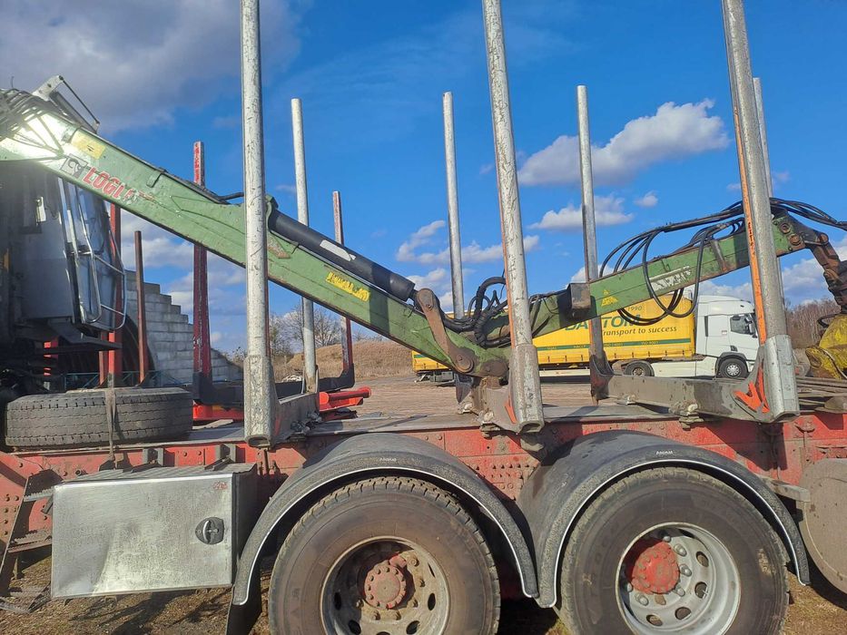 Dźwig loglift 96s do załadunku drewna