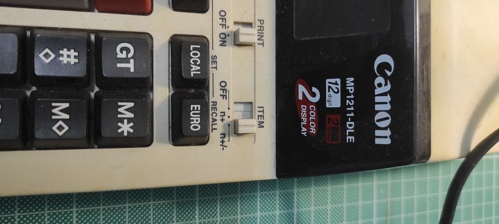 Calcuradora casio rolo