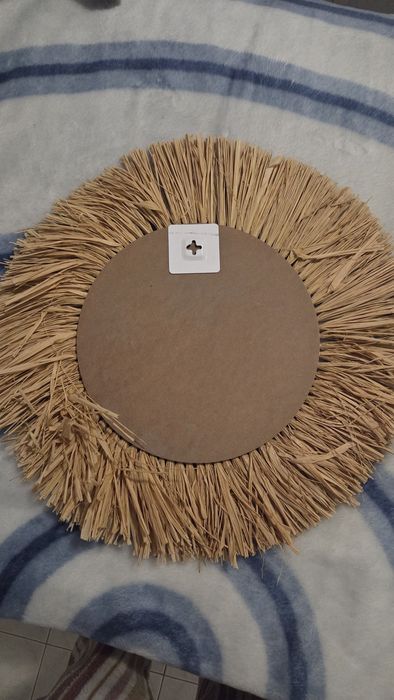Espelho em palha