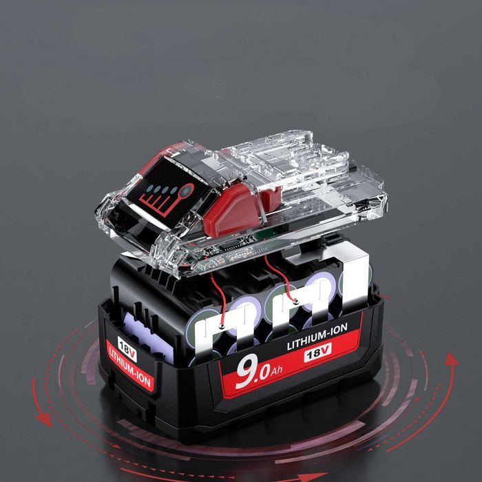 Mocny Akumulator Bateria M18 18V 9.0Ah do elektronarzędzi Milwaukee