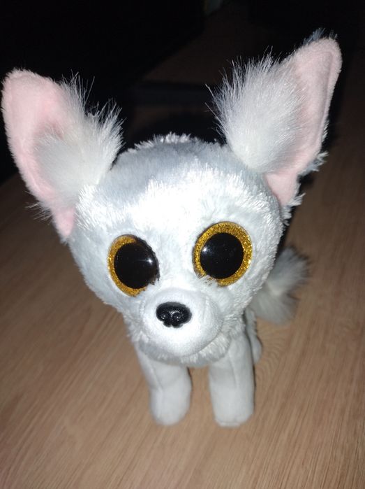 Lisek biały Ty pluszak maskotka nowy