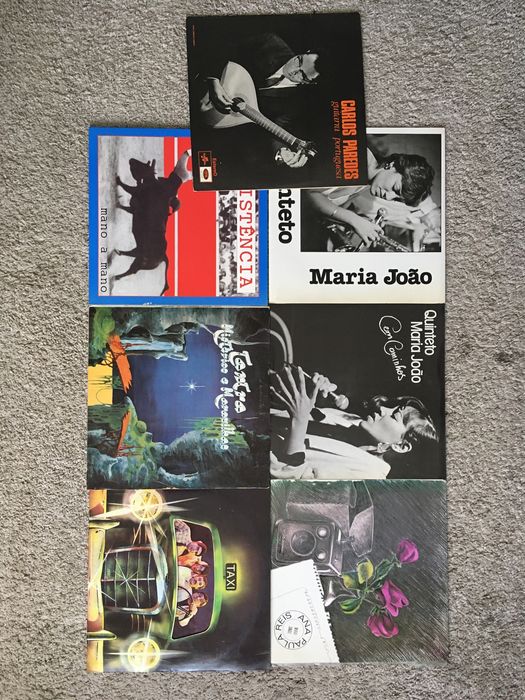 Lote discos vinil música portuguesa