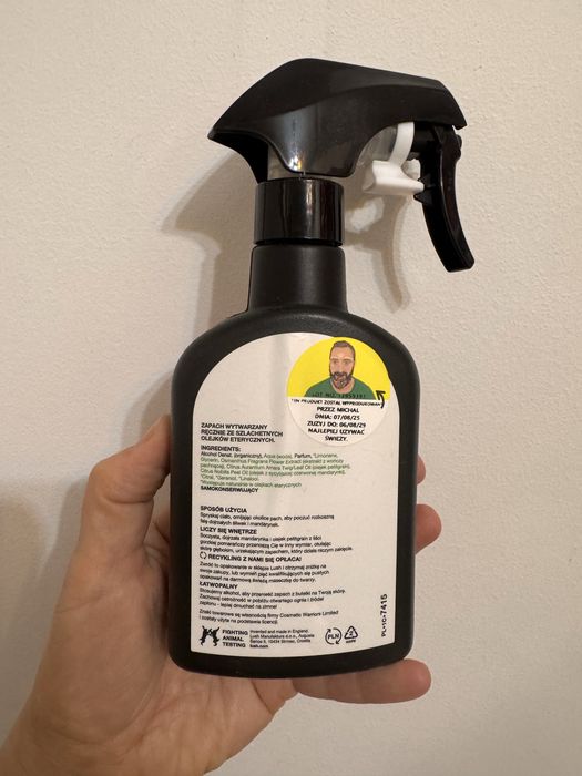 Lush Plum Rain spray do ciała