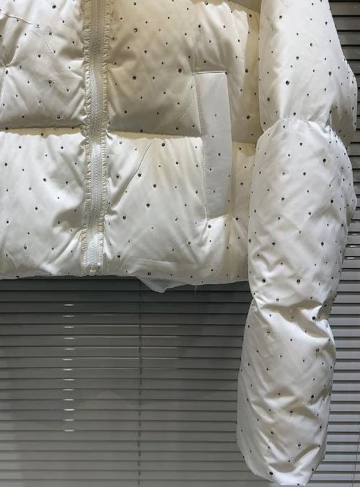 Куртка/Пуховик в стразах/камнях/Осталась Последняя!размер 50