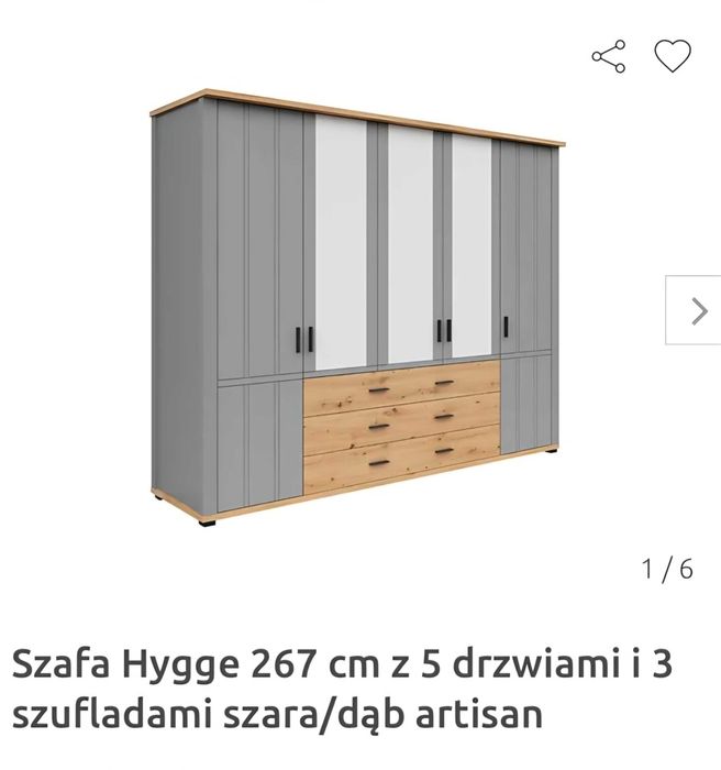 Sprzedam NOWĄ szafe