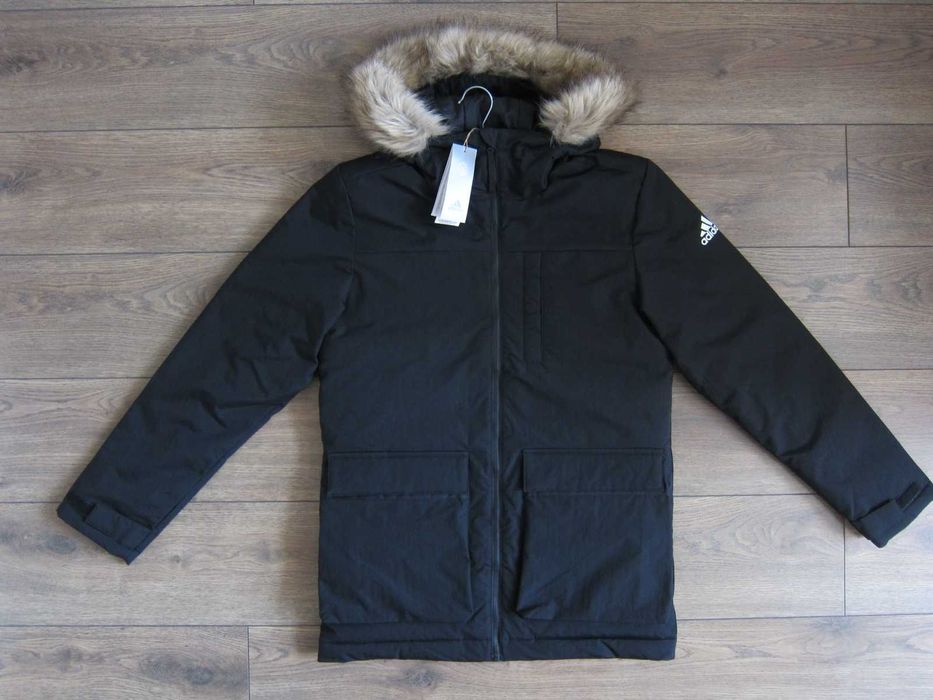 Мужская куртка зимняя adidas, водонепроницаемая мембрана, новая