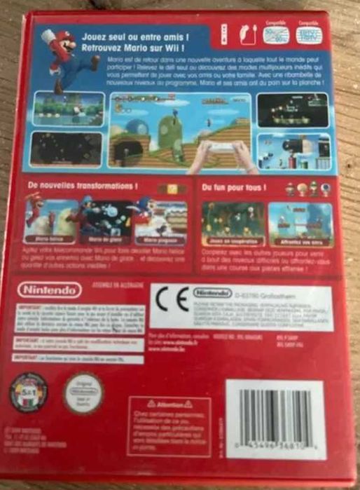 New Super Mario Bros. Wii – Completo com extras