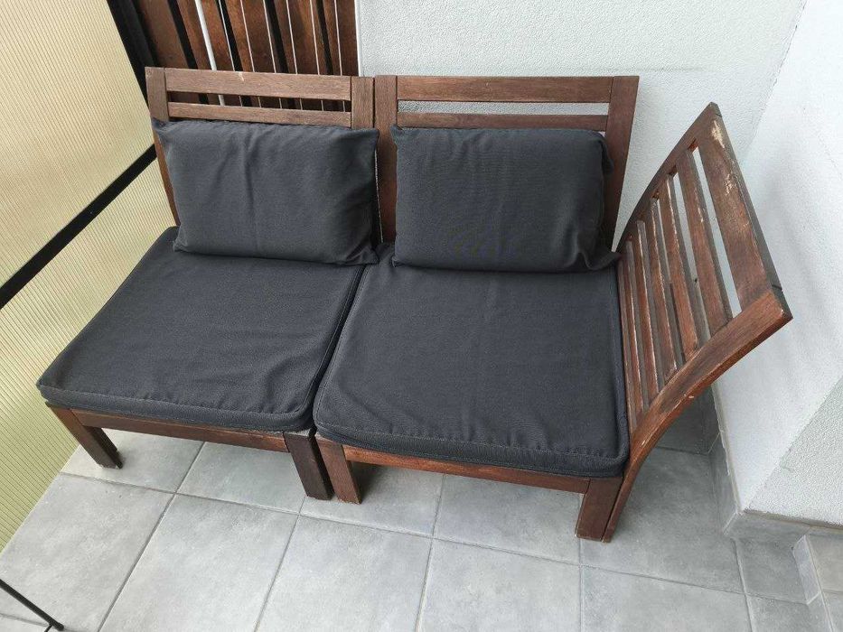 ÄPPLARÖ 2-osobowa sofa modułowa