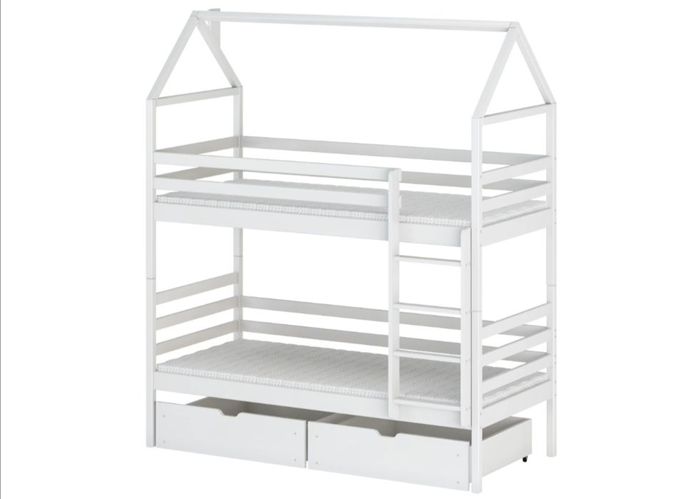 Łóżko piętrowe (antresola) domek