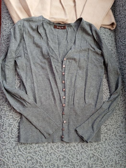 Кофта на гудзиках накидка