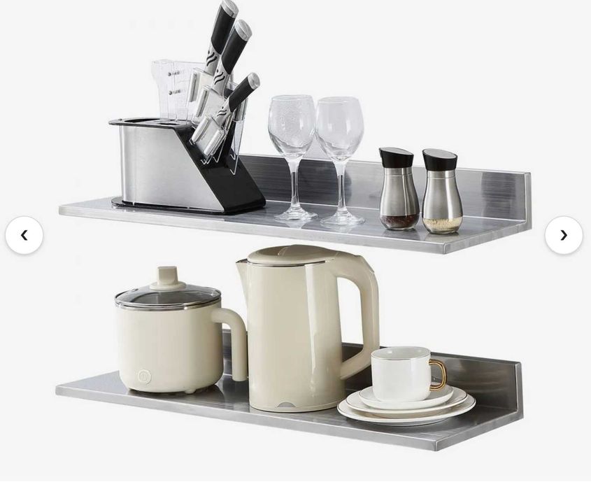 Prateleiras metálicas industriais (VEVOR) – 3 unidades (6 prateleiras)