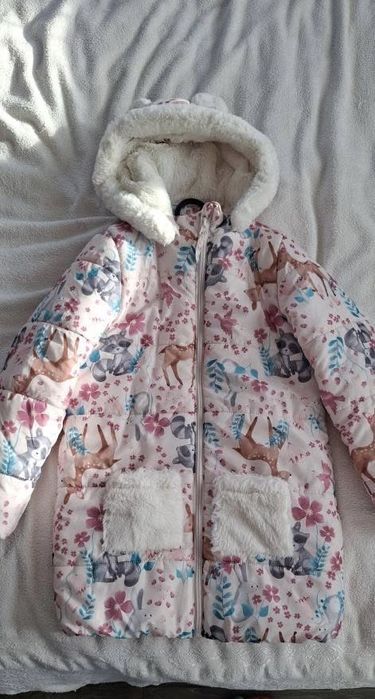Зимова курточка, пуховик для дівчинки