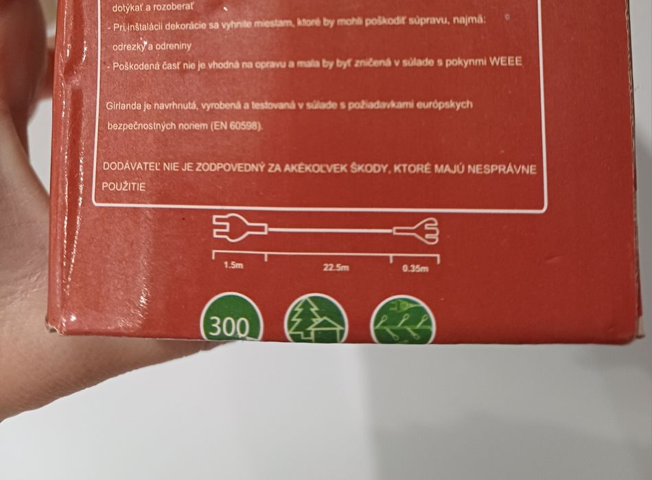 Lampki choinkowe /żarówki zew/wew