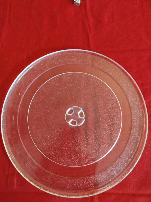 Prato para microondas com 27 cm