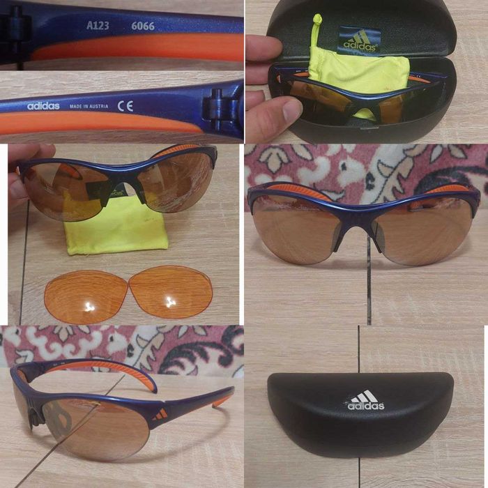 Сонцезахисні/спортивні окуляри Dior, Alpina, Adidas, Endura, Ride 100%