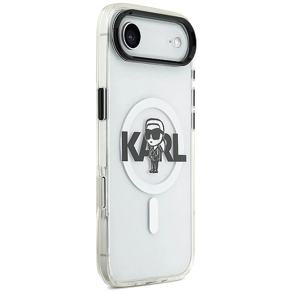 Etui Karl Lagerfeld IML Karl Sketch Logo MagSafe do iPhone 17 Air - pr