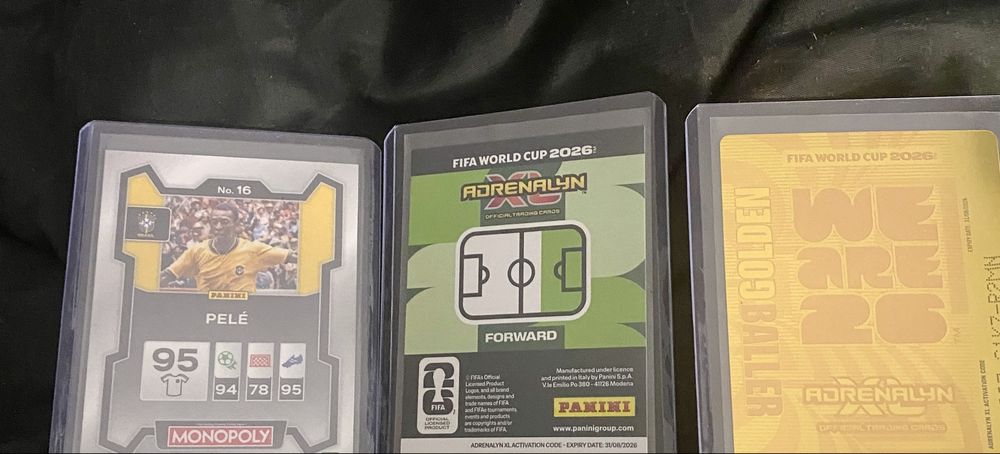 Fifa WC 2026 ,Panini,coleção Pelé Messi R9 Haaland Yamal etc,raros