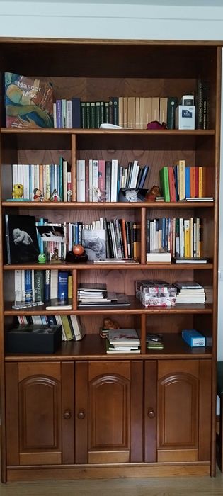 Conjunto de Moveis em madeira de carvalho