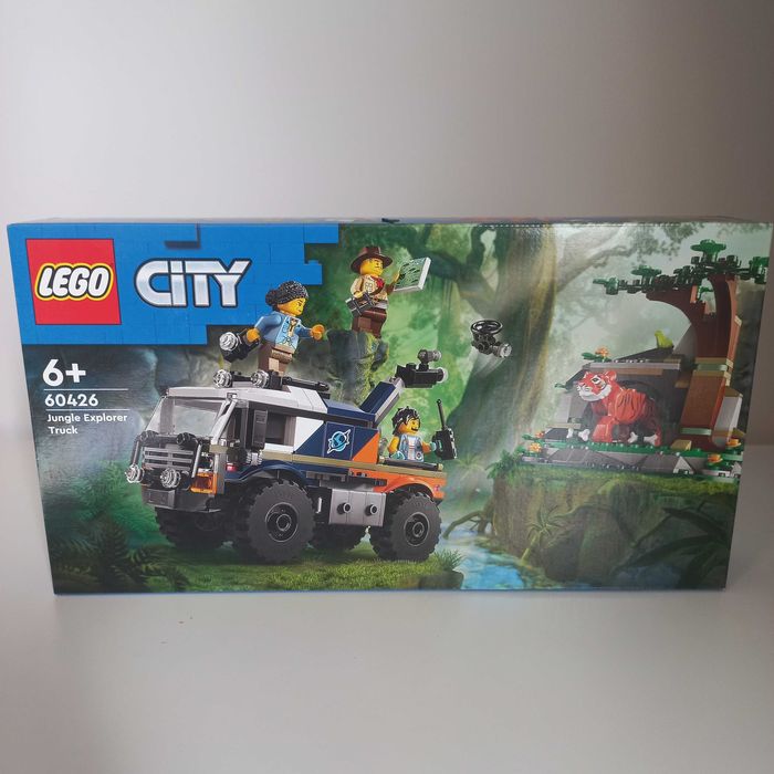 LEGO City 60426 - Terenówka badacza dżungli