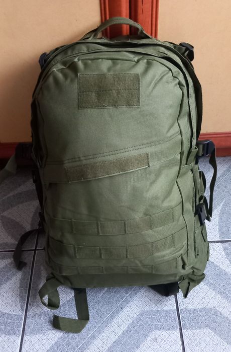 Plecak taktyczny na MOLLE system solidnie odszyty 45 l. khaki Nowy
