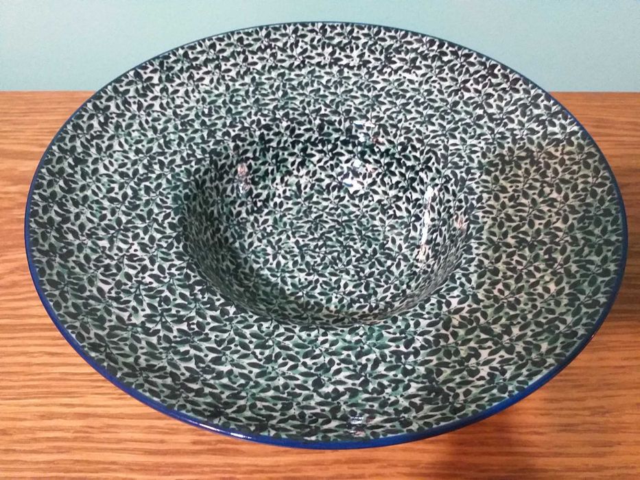Talerz do spaghetti 25cm GAT1 Ceramika Art. Boleslawiec