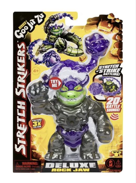 Гуджитсу Рок Джо Делюкс of Goo Jit Zu Strikers Deluxe Rock Jaw